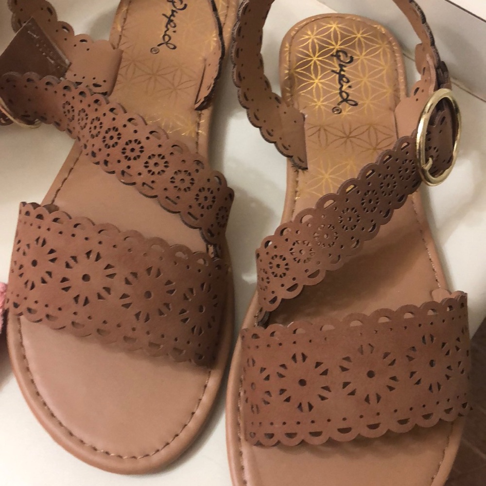 Never worn Qupid Sandals